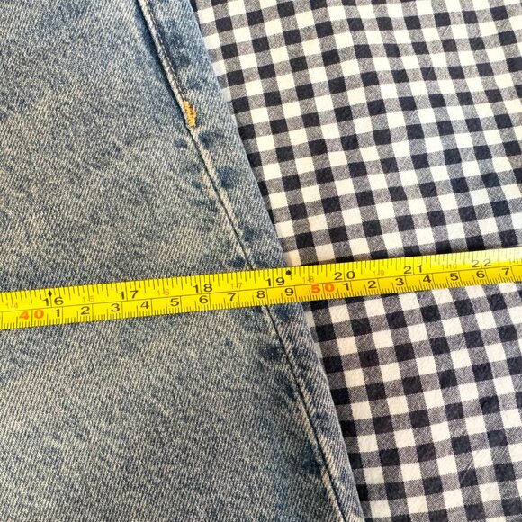 Denim Forum Farrah High Rise Wide Leg sz 27 - Picture 6 of 13